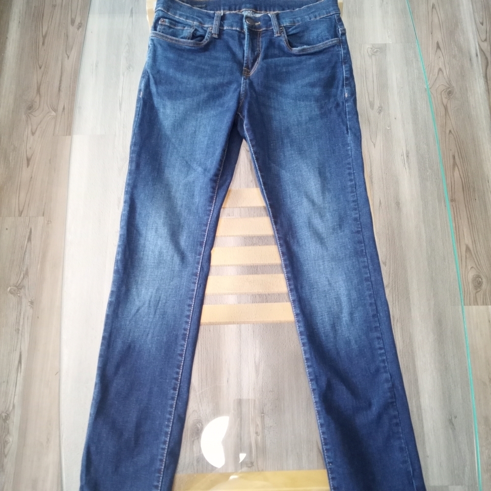 Bluenotes Dark Blue Straight Leg Jeans - Picture 3 of 4